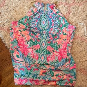 Lilly Pulitzer Halter with Chain detail